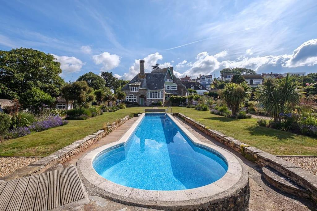 Вилла The Beach House-Devon- On The Beach- Sleeps 20 Эксмут Экстерьер фото