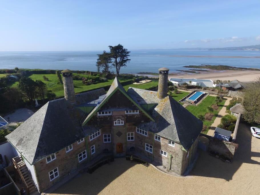Вилла The Beach House-Devon- On The Beach- Sleeps 20 Эксмут Экстерьер фото