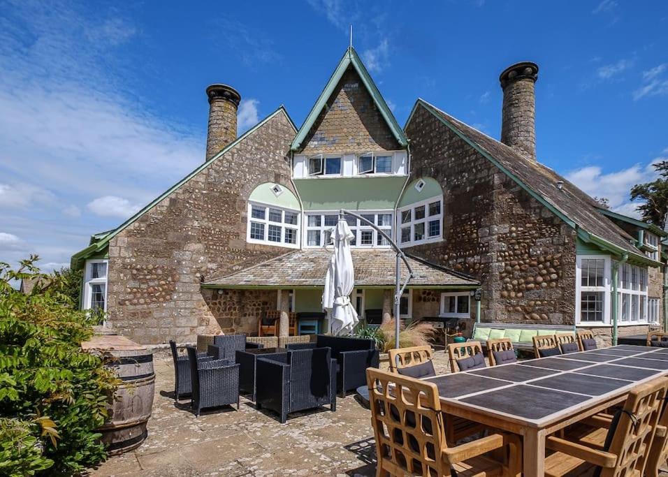 Вилла The Beach House-Devon- On The Beach- Sleeps 20 Эксмут Экстерьер фото